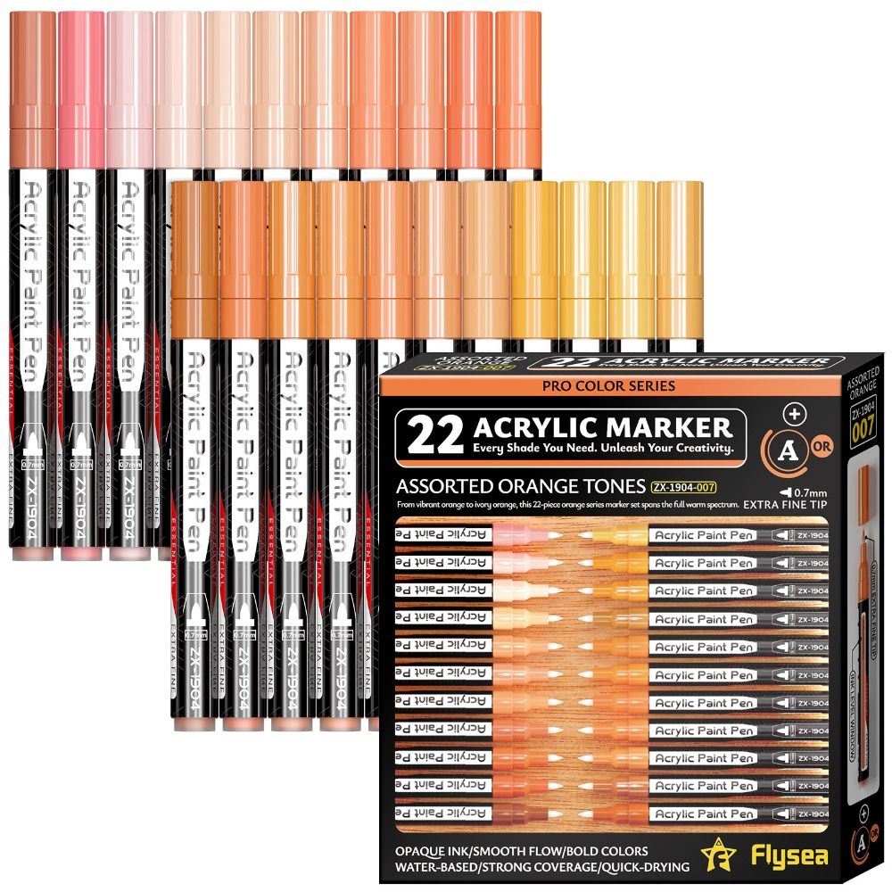 Copic Marker Classic - 22 Rotuladores de Pintura Acrílica de