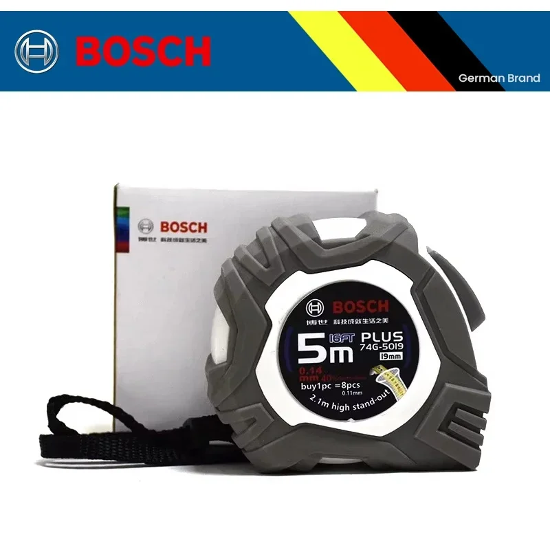 Tape Dispenser Weighted - Cinta Métrica Bosch Retráctil, Regla Flexible