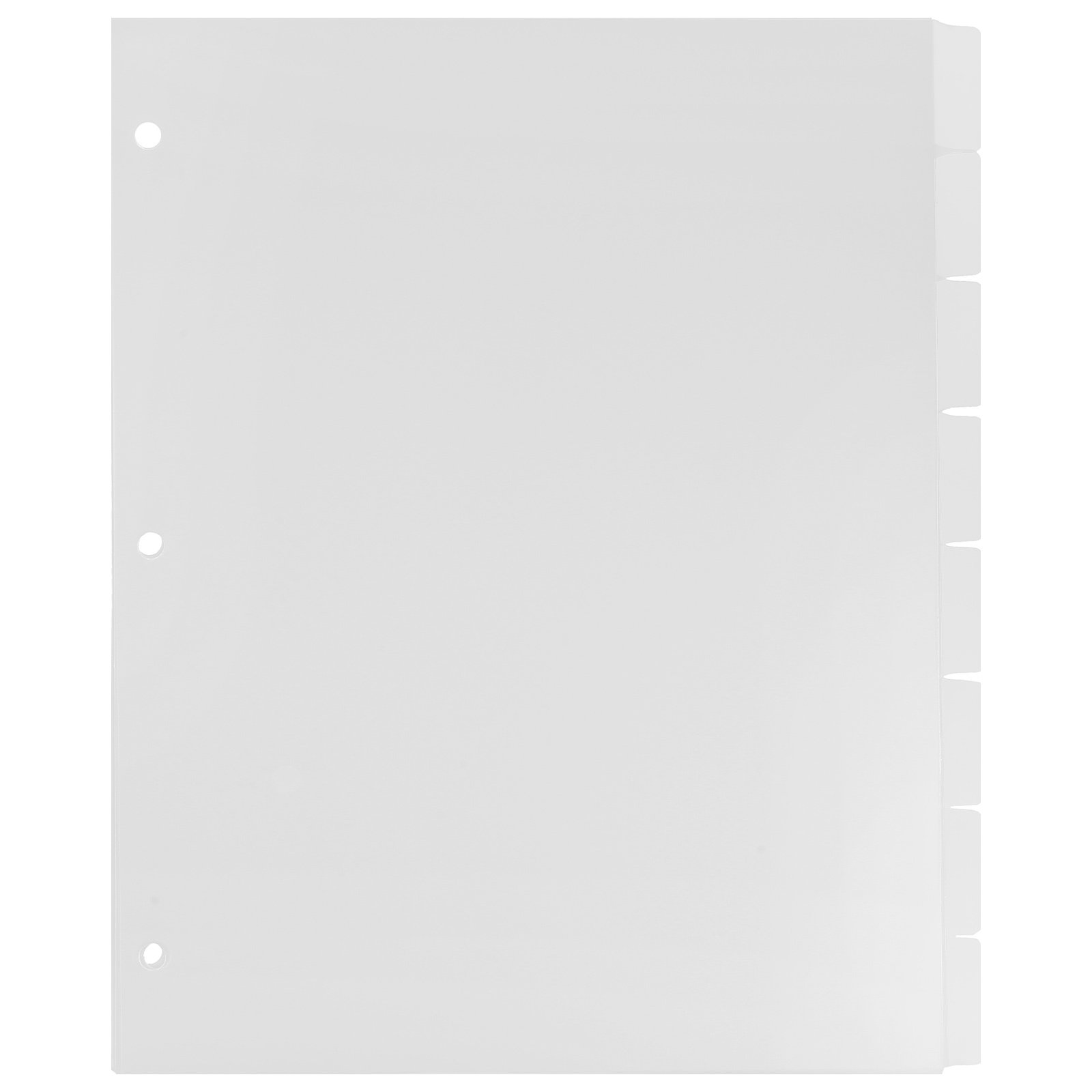 8 hojas de separadores de índi - Tab Divider A4 reseña y precio