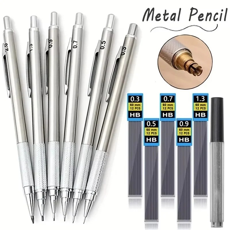 Juego de Lápices Mecánicos de  - Mechanical Pencil 0.3 reseña y precio