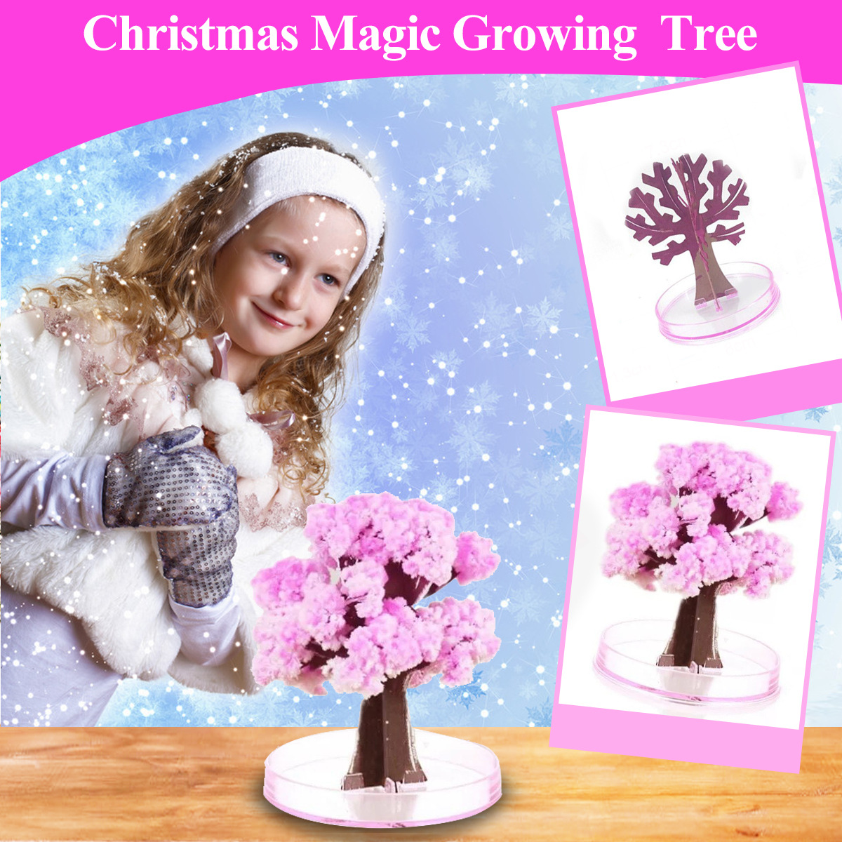 Mini árbol mágico en miniatura - Paper Weight Crystal reseña y precio